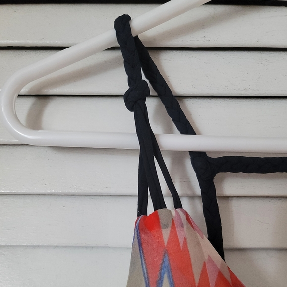 XHILARATION High Low Printed Dress, Size M - Picture 4 of 9